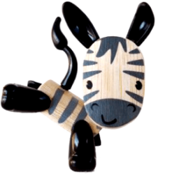 Zebra веселая игрушка